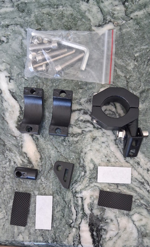 Paar motorrad lampenhalter - 1,