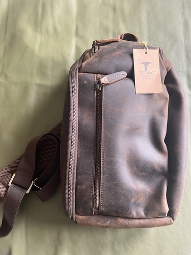 Motorradtasche aus echtem - ,